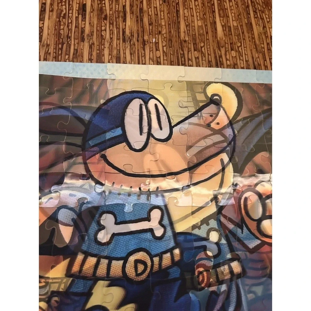 DogMan‎ Lenticular Jigsaw Puzzle 100 Pieces Dav Pilkey 14x19 University Games